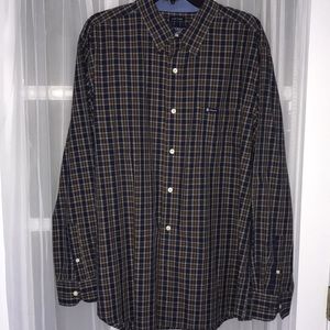 CHAPS Easy Care Button Up— XL